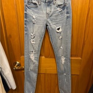 Aeropostale Light Blue Women's Jeans regular 00